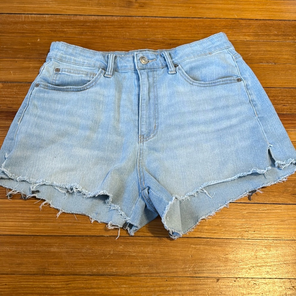 Jean shorts stretchy
